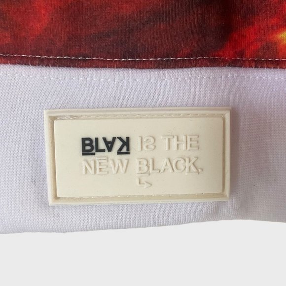 Rocawear Praying Skeleton Crewneck Mens Medium White Graphic Pullover Sweatshirt - Picture 9 of 12